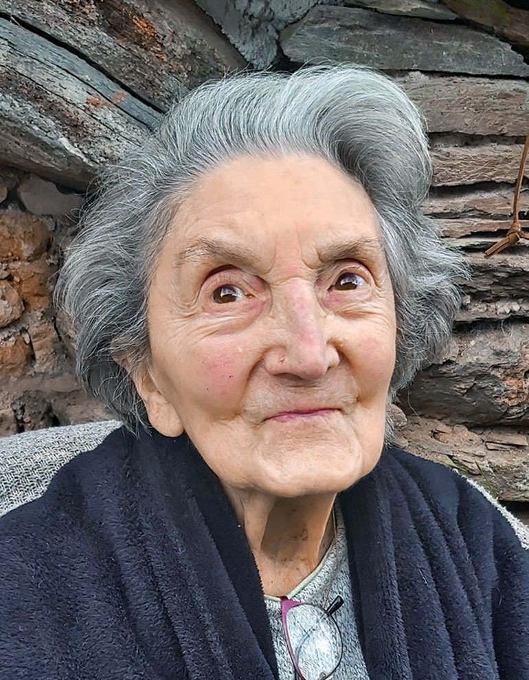Marie-Thérèse Greschny le jour de ses 100 ans