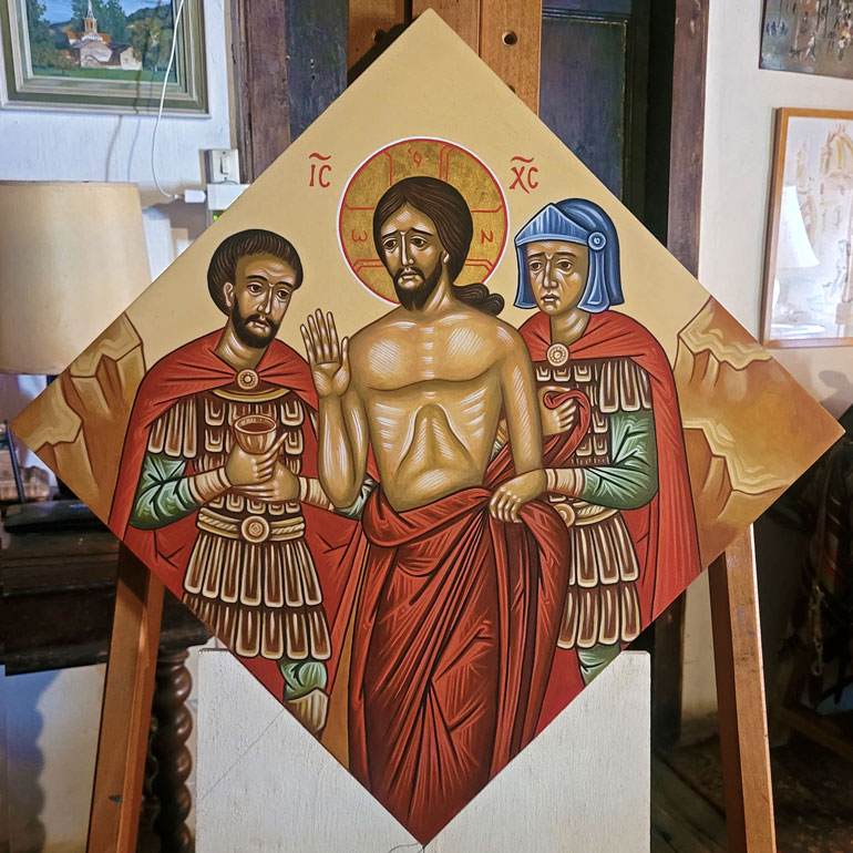 Jésus est dépouillé de ses vêtements