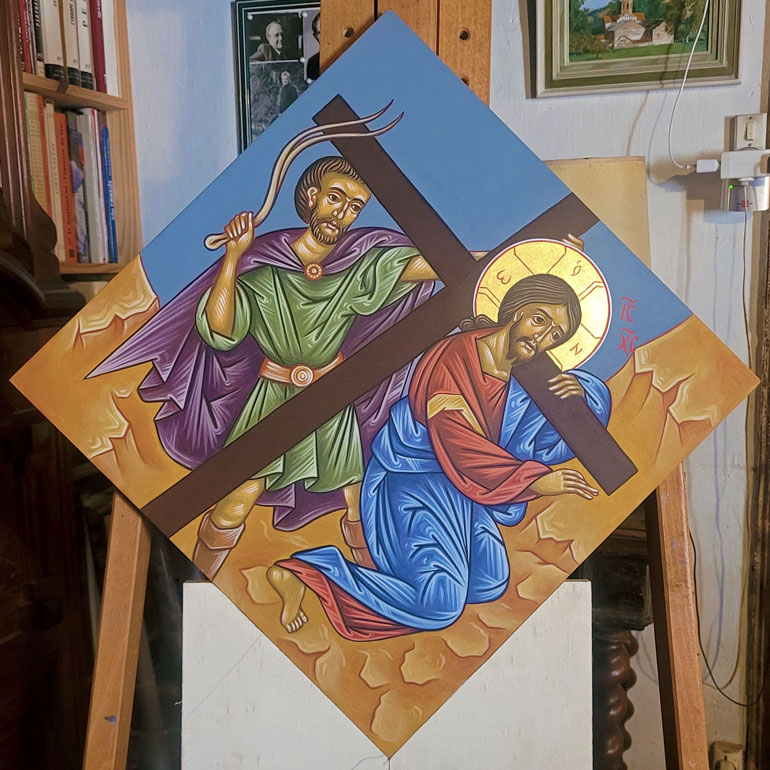 Jésus tombe pour la deuxième fois