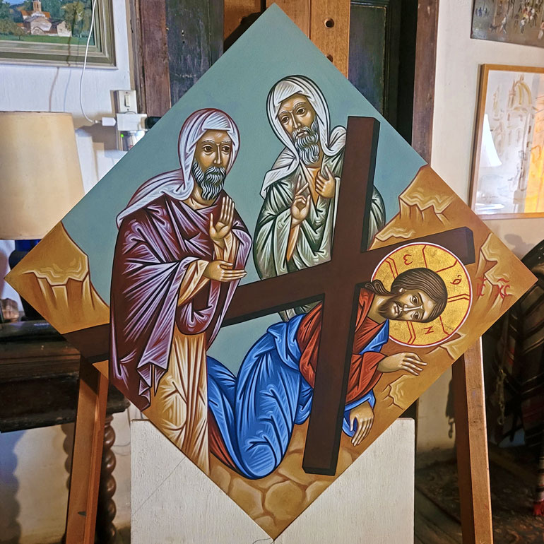 Jésus tombe pour la troisième fois